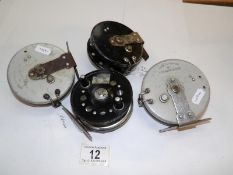 3 Dowling & Sons Thames Trotter reels and a Milbro Pelican