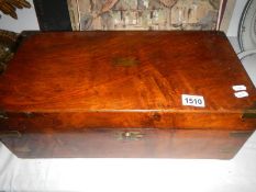 A writing box with 2 inkwells