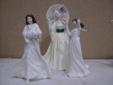 3 Royal Doulton figurines, Jane HN2806,