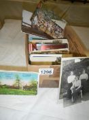 In excess of 200 old postcards