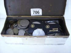 A box of coins