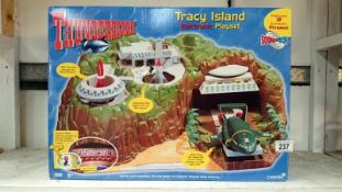 A Thunderbirds Tracy Island electronic play set,