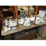 A mixed lot of china including miniature tea set of Elizabeth II golden jubilee and Lincoln,