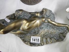 A French model of a reclining nude,
