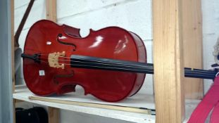 A good quality cello with case and bow