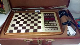 A cased electric chess challenger 10 by Fidelity Electronics Ltd.