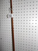 A 3 piece Hardy fishing rod with a Hardy bag,