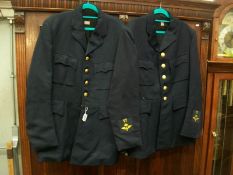 2 military jackets