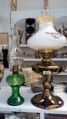 2 oil lamps