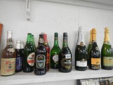 17 bottles of alcohol including Tokaji, Sherry,