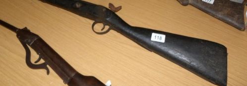 An old musket