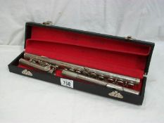 A Boosey & Hawkes Regent flute in case