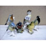 2 Beswick bird figures and 4 others