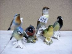 2 Beswick bird figures and 4 others