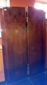 A 1950's ladies double door wardrobe