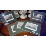 A quantity of framed pictures/engravings