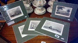 A quantity of framed pictures/engravings