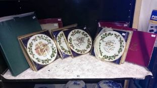 A quantity of collectors plates including Royal Grafton & Minton