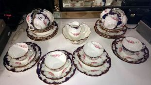 A 36 piece china tea set