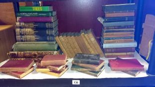 A quantity of books including 'Histoire De France'
