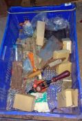 A crate of tools & screws etc.