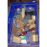 A crate of tools & screws etc.