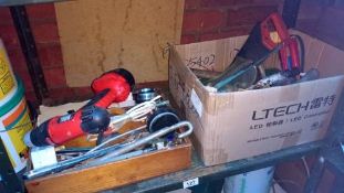 A quantity of tools etc.