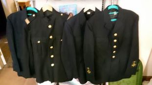 4 Naval officer jackets