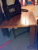 A drop leaf table