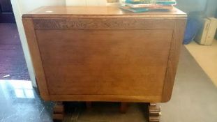 A drop leaf table