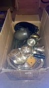 A quantity of silver plate & other miscellaneous items