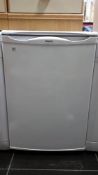 A Hotpoint Iced Diamond fridge with freezer compartment