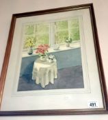 A framed & glazed still life