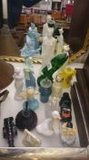 A collection of Avon bottles