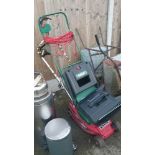 Qualcast lawn mower and one other