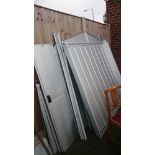 Aluminium garden shed