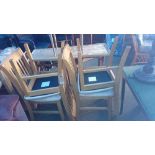 Set of 4 dining chairs