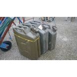 3 Jerry cans