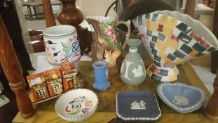 A quantity of miscellaneous including cruet & jug etc.