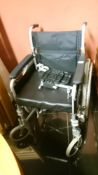 A foldable wheelchair