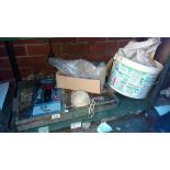 A box of screws etc.