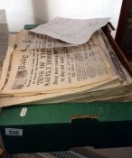 A collection of newspapers and supplements, 1930's onwards