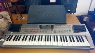A Roland keyboard