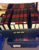 2 boxes of encyclopaedias