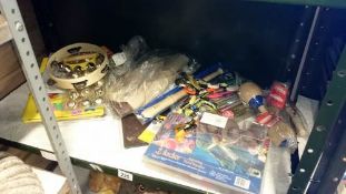 A mixed lot of toys etc