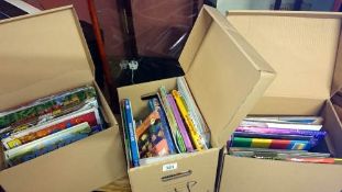 3 boxes of mainly children's books
