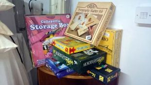 A quantity of boxed games etc
