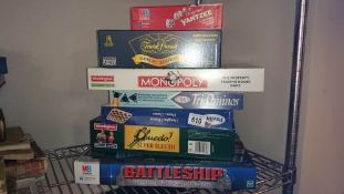 A quantity of boxed games