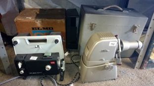 A vintage projector etc