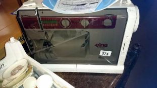 An Elna sewing machine
